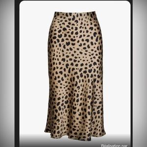 Realisation leopard Naomi skirt